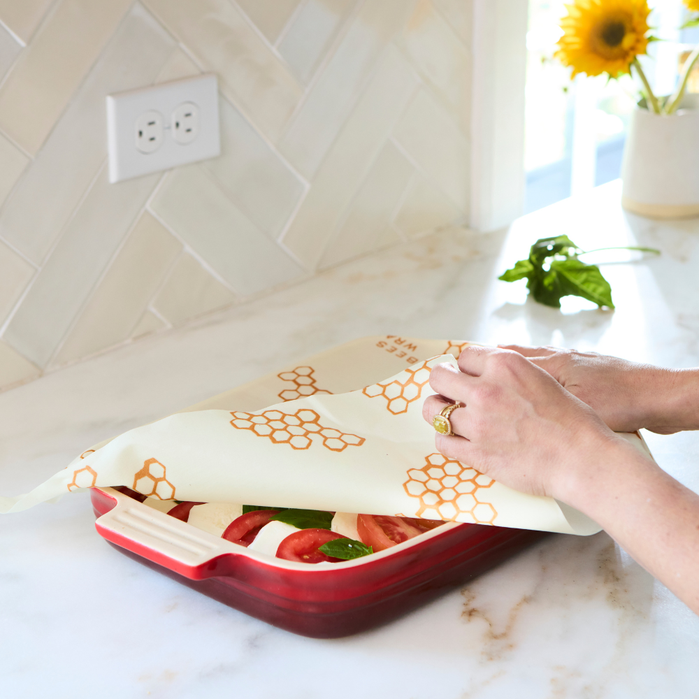 Bee's Wrap | Reusable Food Wrap 3 Pack - Honeycomb