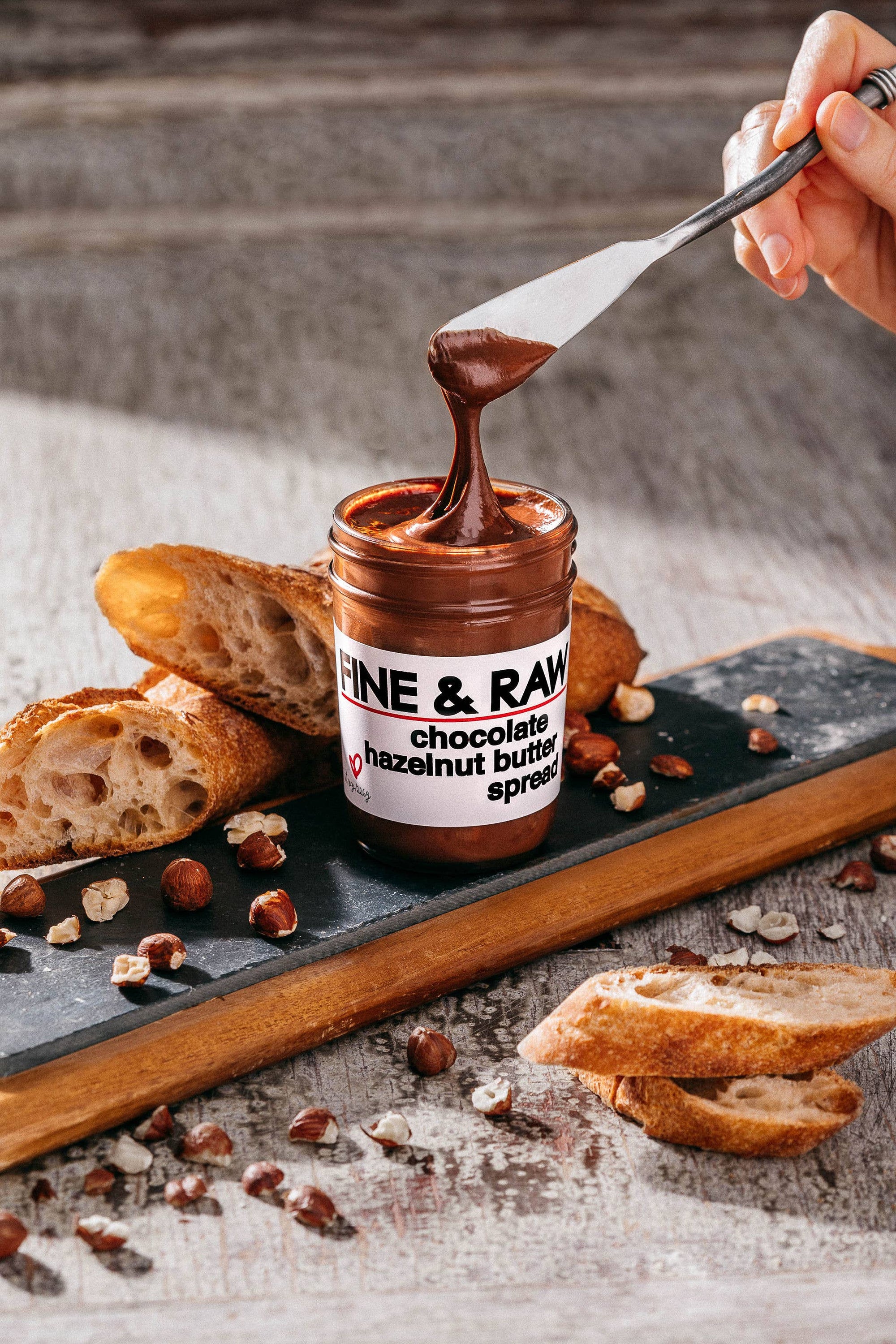 Fine & Raw | Chocolate Hazelnut Butter Spread