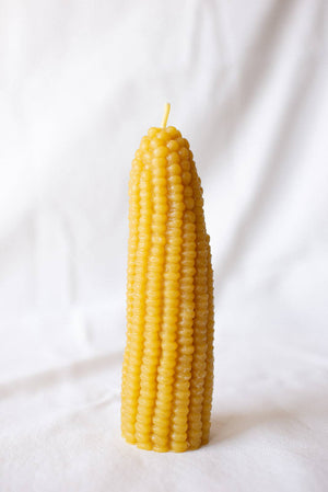 Happy Organics | Corn Beeswax Candle