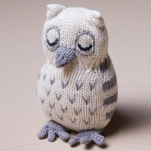 Estella | Handmade Baby Rattle - Owl