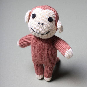 Estella | Organic Handmade Monkey Rattle