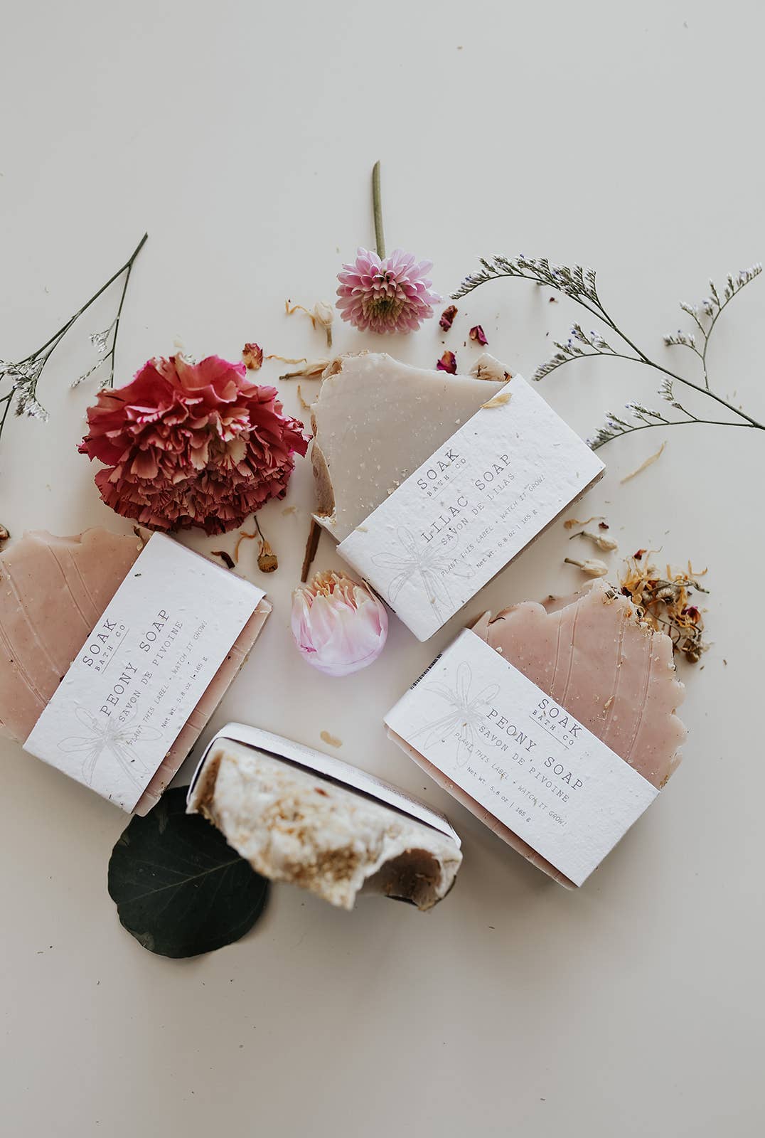 Soak | Peony Soap Bar