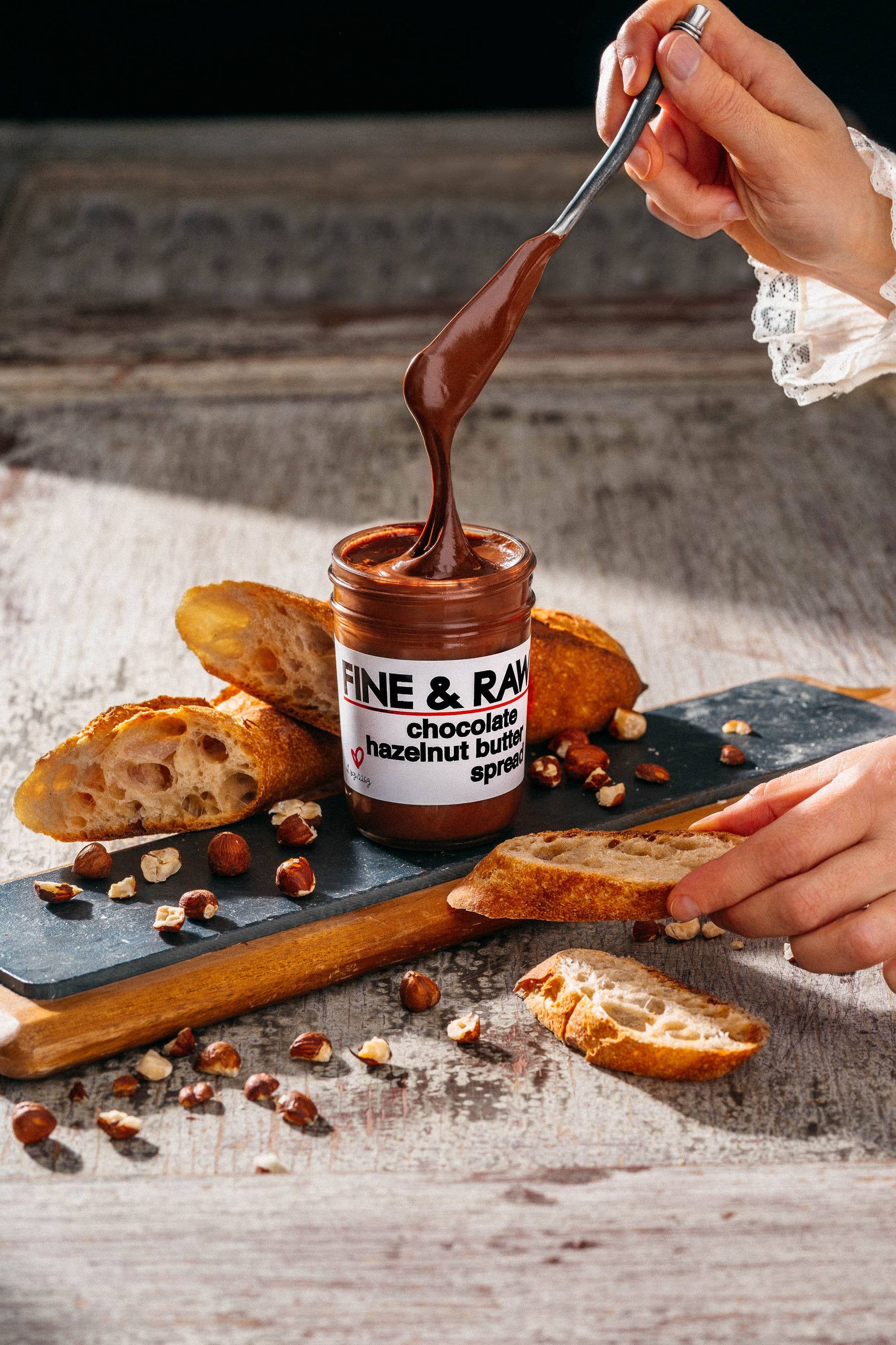 Fine & Raw | Chocolate Hazelnut Butter Spread