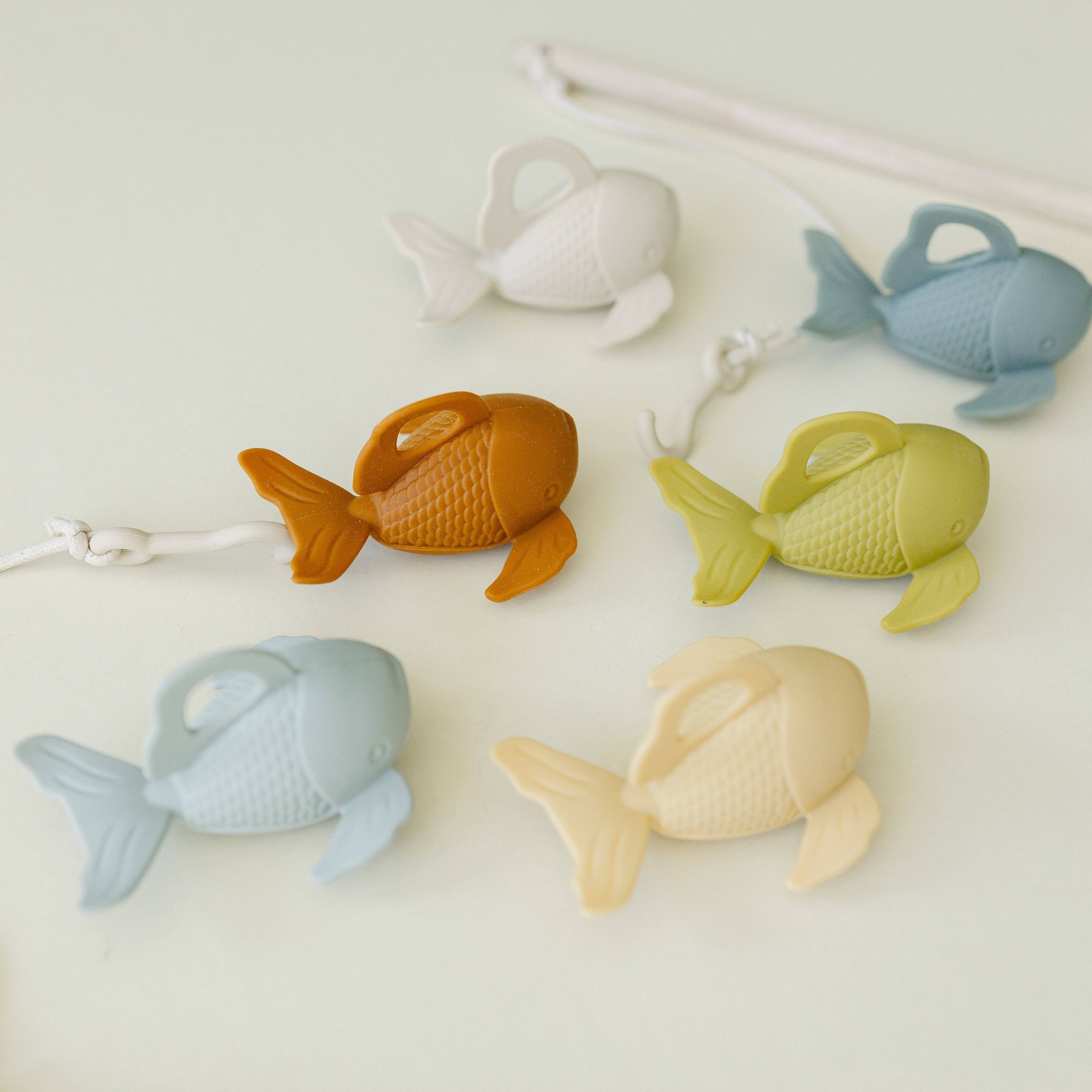 Marlowe & Co. | Silicone and Wood Fishing Play Set