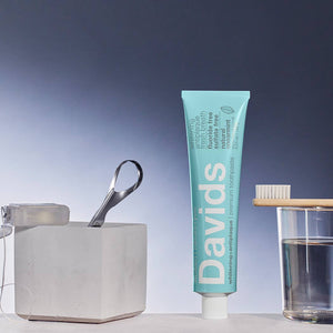 Davids | Premium Natural Toothpaste, Spearmint