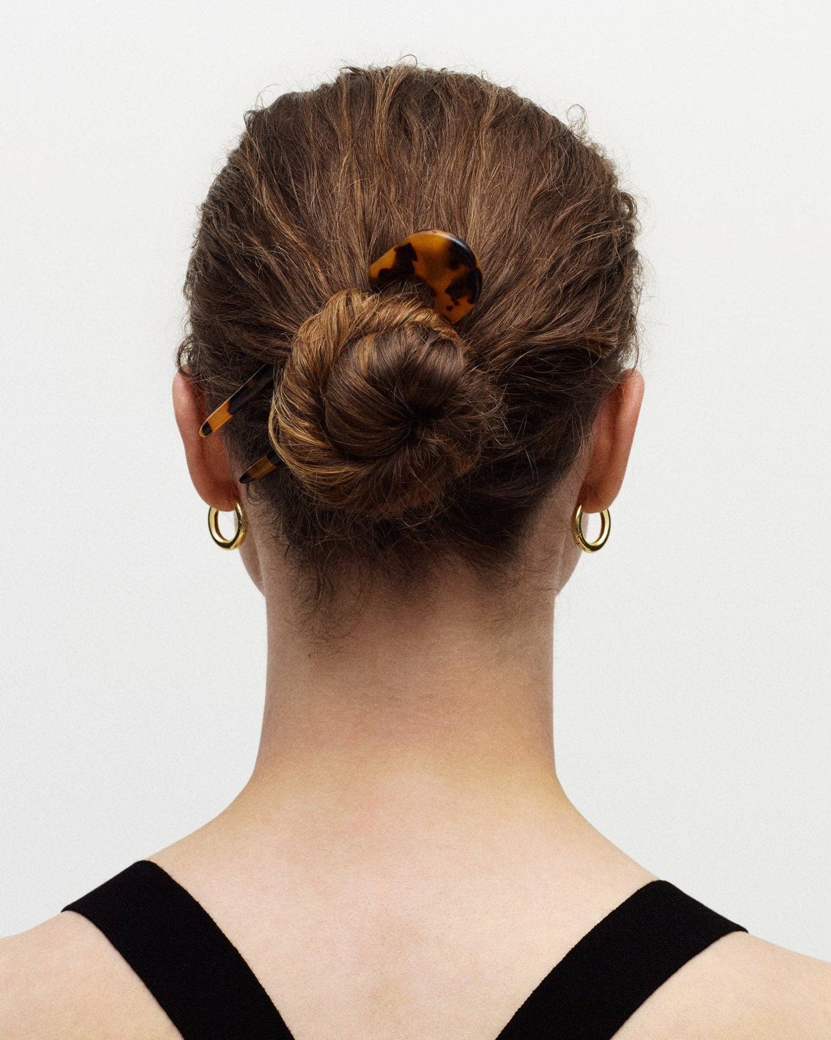 Machete | French Hair Pin in Alabaster