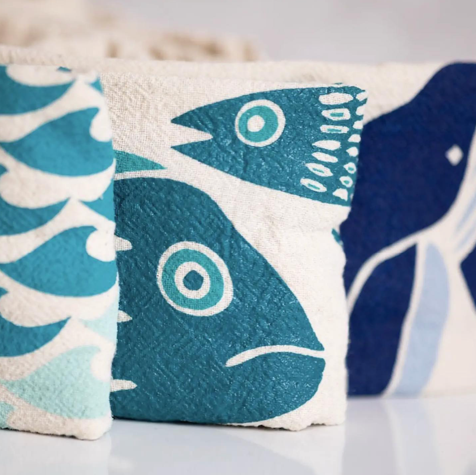 Noon Designs | Fish Tribe Tea Towel