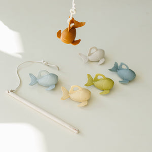 Marlowe & Co. | Silicone and Wood Fishing Play Set