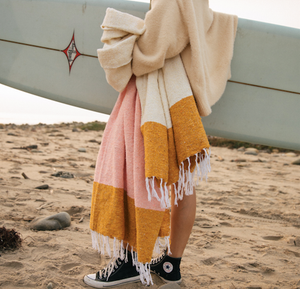 Sundream | Sustainable Recycled Throw in Sunrise