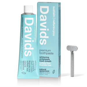 Davids | Premium Natural Toothpaste, Spearmint