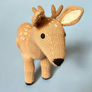 Estella | Knitted Deer Doll