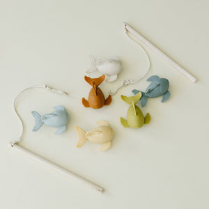 Marlowe & Co. | Silicone and Wood Fishing Play Set