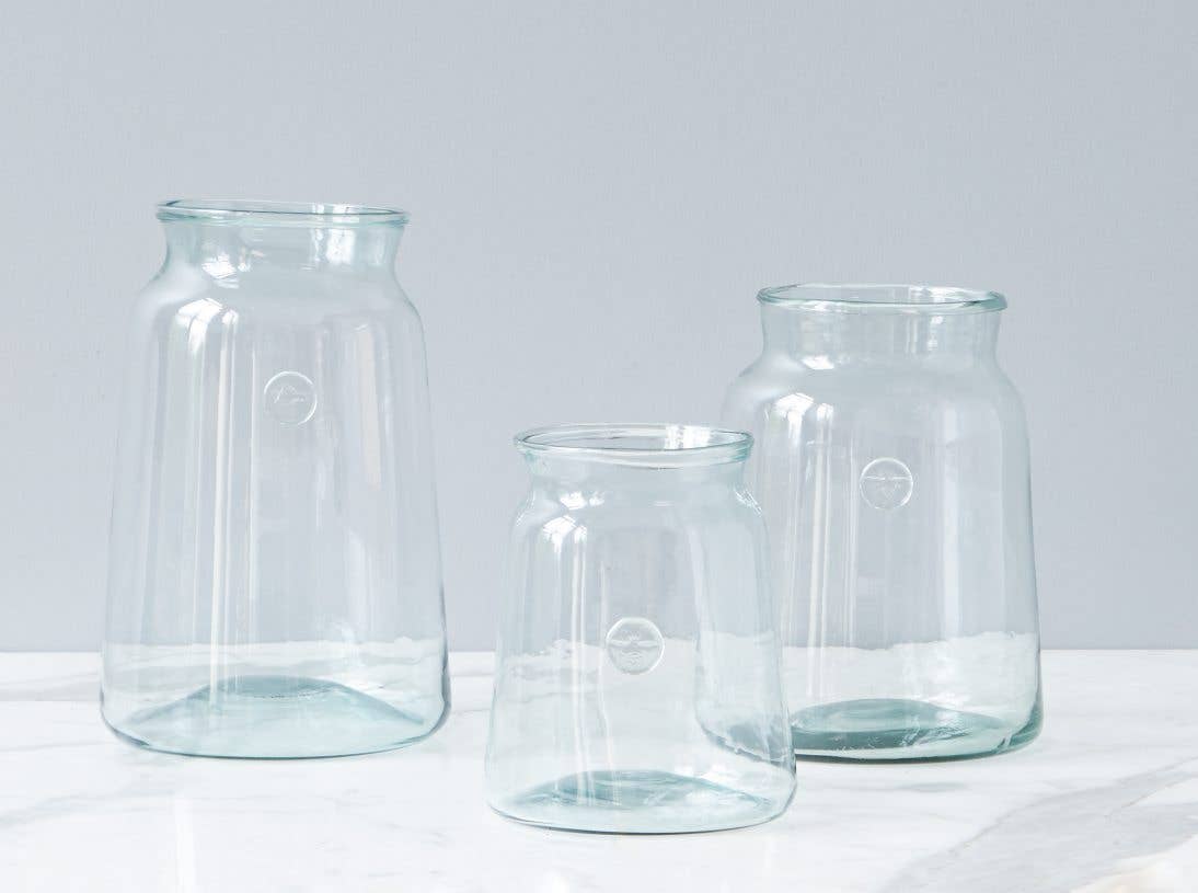 French Mason Jar, 3 Sizes