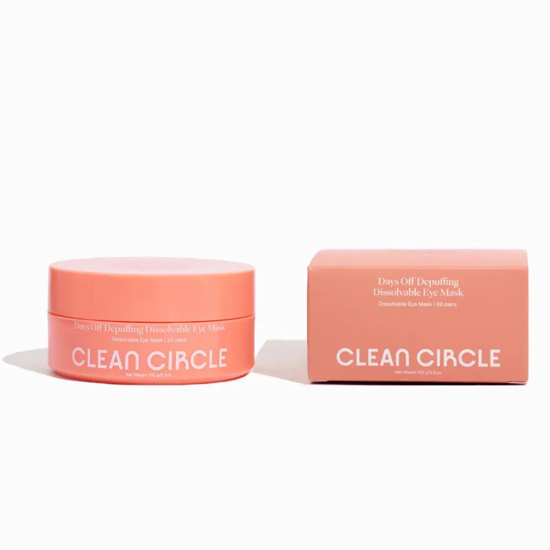 Clean Circle | Days Off Depuffing Eye Mask