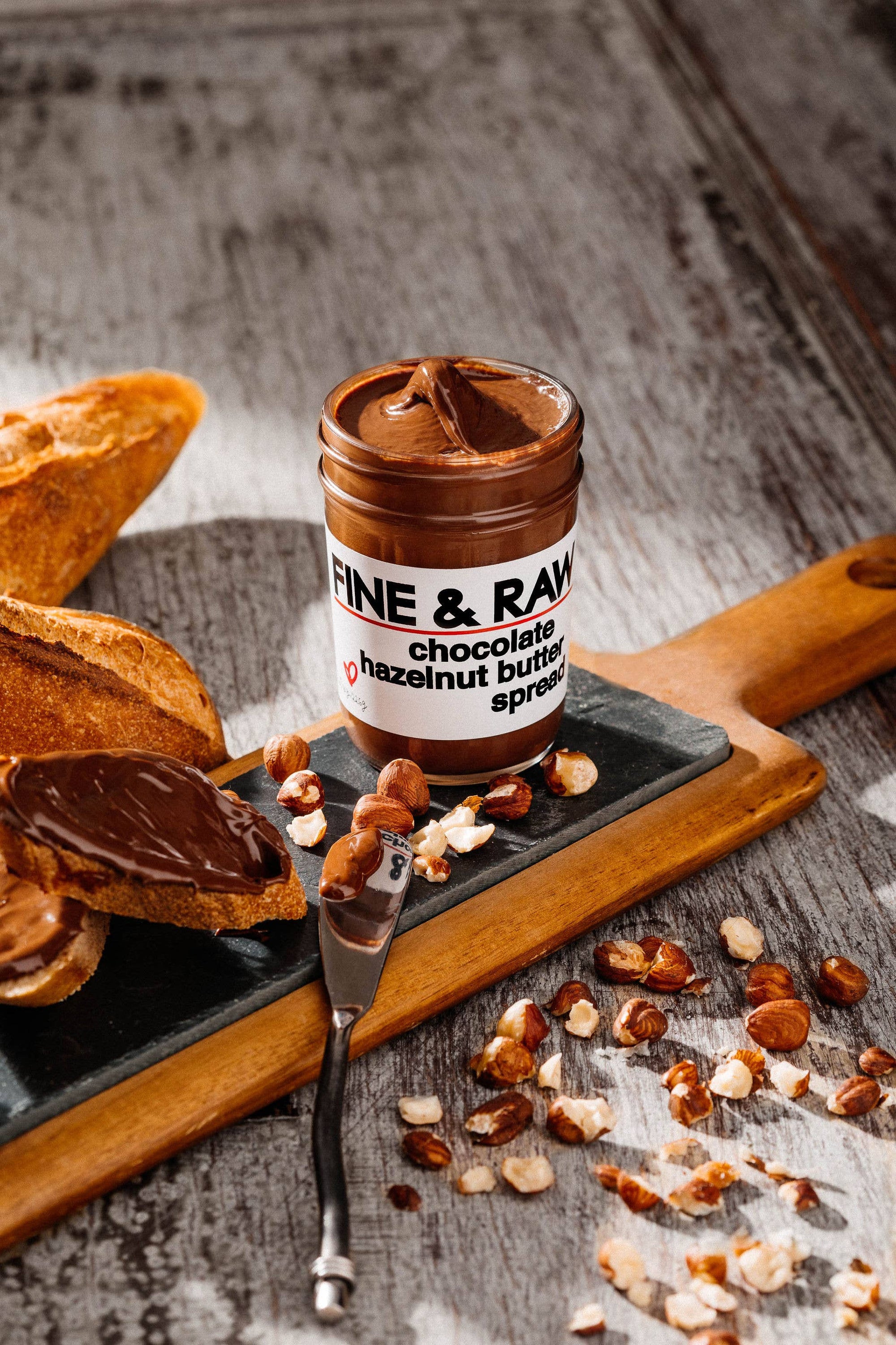 Fine & Raw | Chocolate Hazelnut Butter Spread