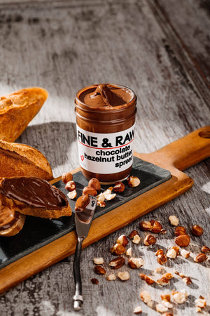 Fine & Raw | Chocolate Hazelnut Butter Spread