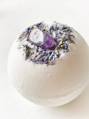 Amethyst & Lavender Bath Bombs - The Shop at Good Condition