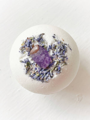 Amethyst & Lavender Bath Bombs - The Shop at Good Condition