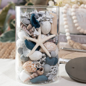 Andaluca Pacific Ocean potpourri in a glass vessel