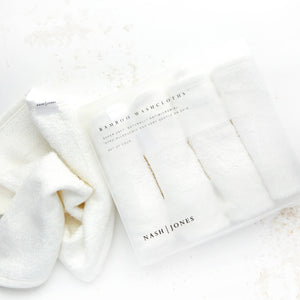 Bamboo Washcloths - The Shop at Good Condition