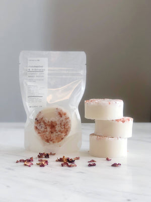 Alibi NYC | Rosewater + Hibiscus Mango Butter Soap