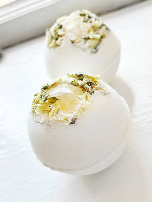 Citrine & Jasmine Bath Bombs - The Shop at Good Condition