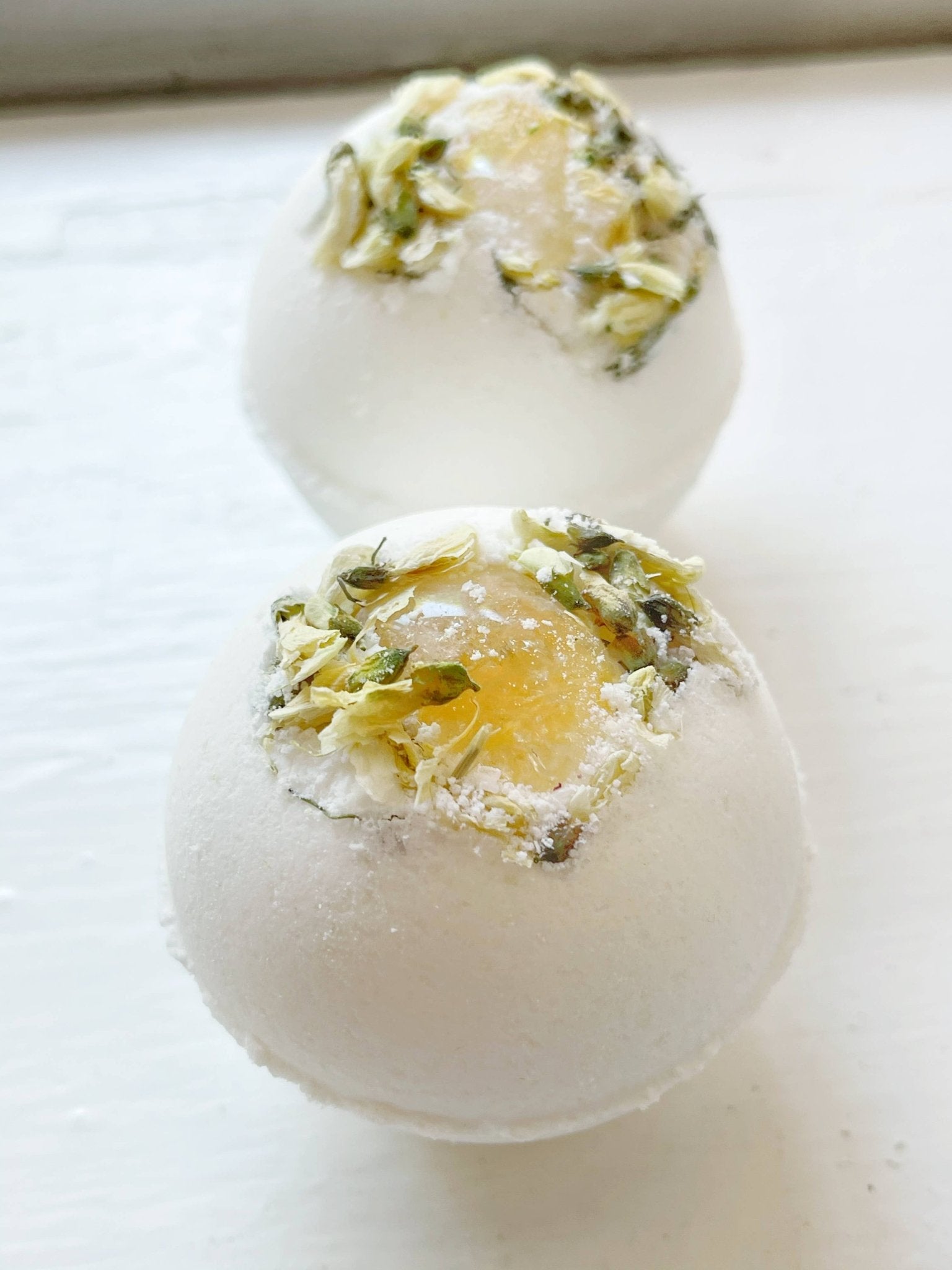 Citrine & Jasmine Bath Bombs - The Shop at Good Condition