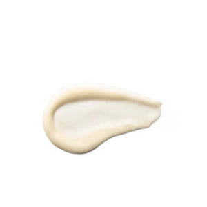 A swatch of the coconut cleansing balm, by RMS Beauty