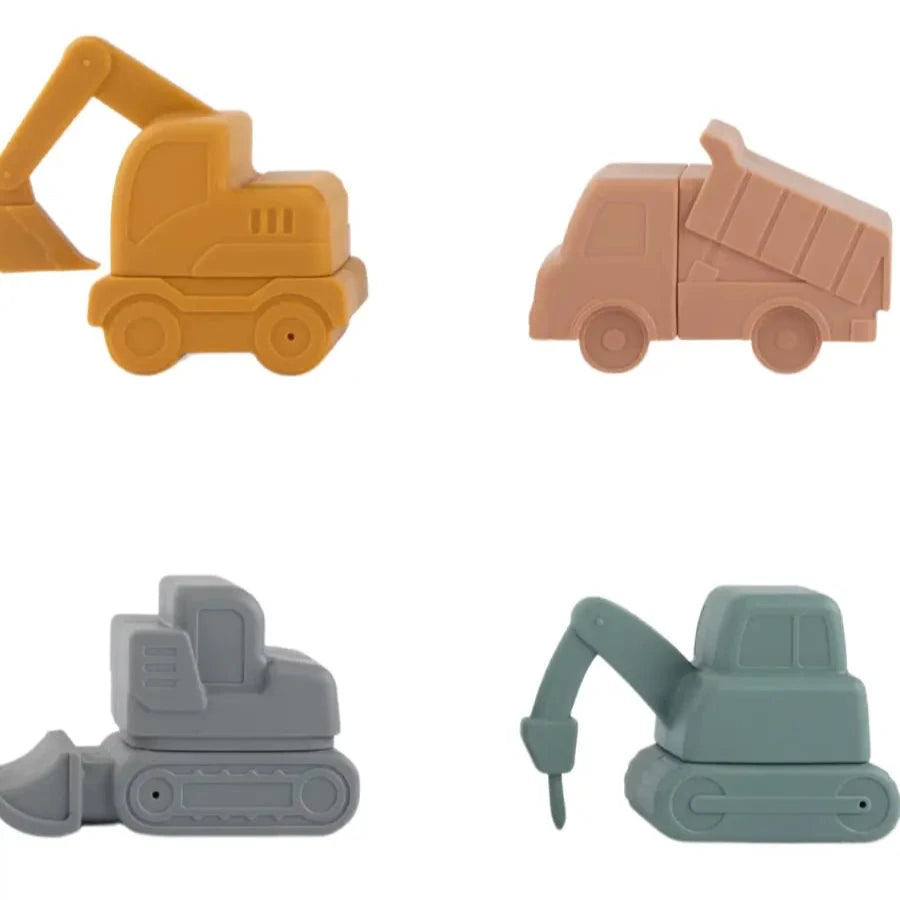 A Bug + Bean Construction Mold - Free Bath Set - Good Condition