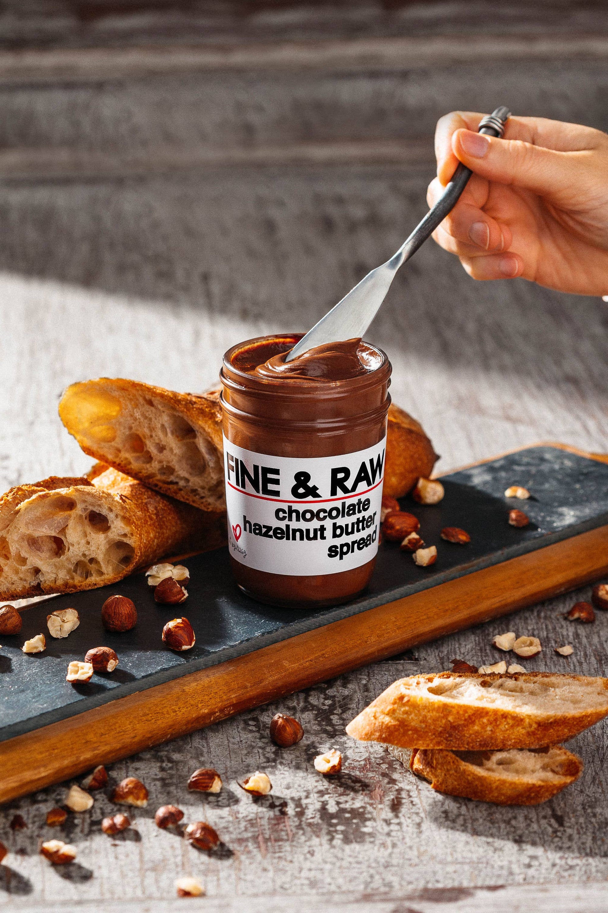 Fine & Raw | Chocolate Hazelnut Butter Spread