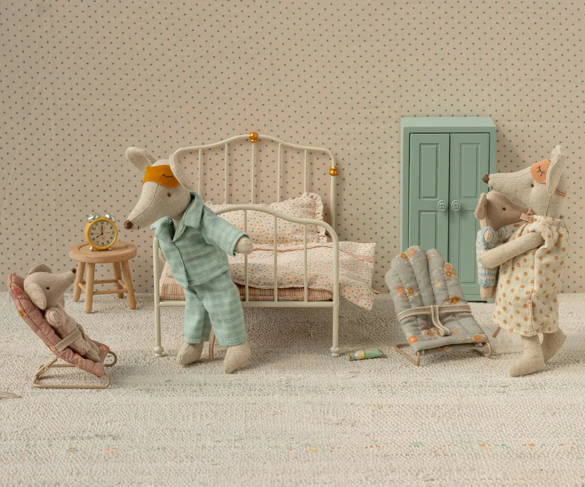 Maileg | Pajamas Dad Mouse - Mint/Sand