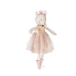 A Moulin Roty Celestine's Closet dance mouse in a pink tutu. 