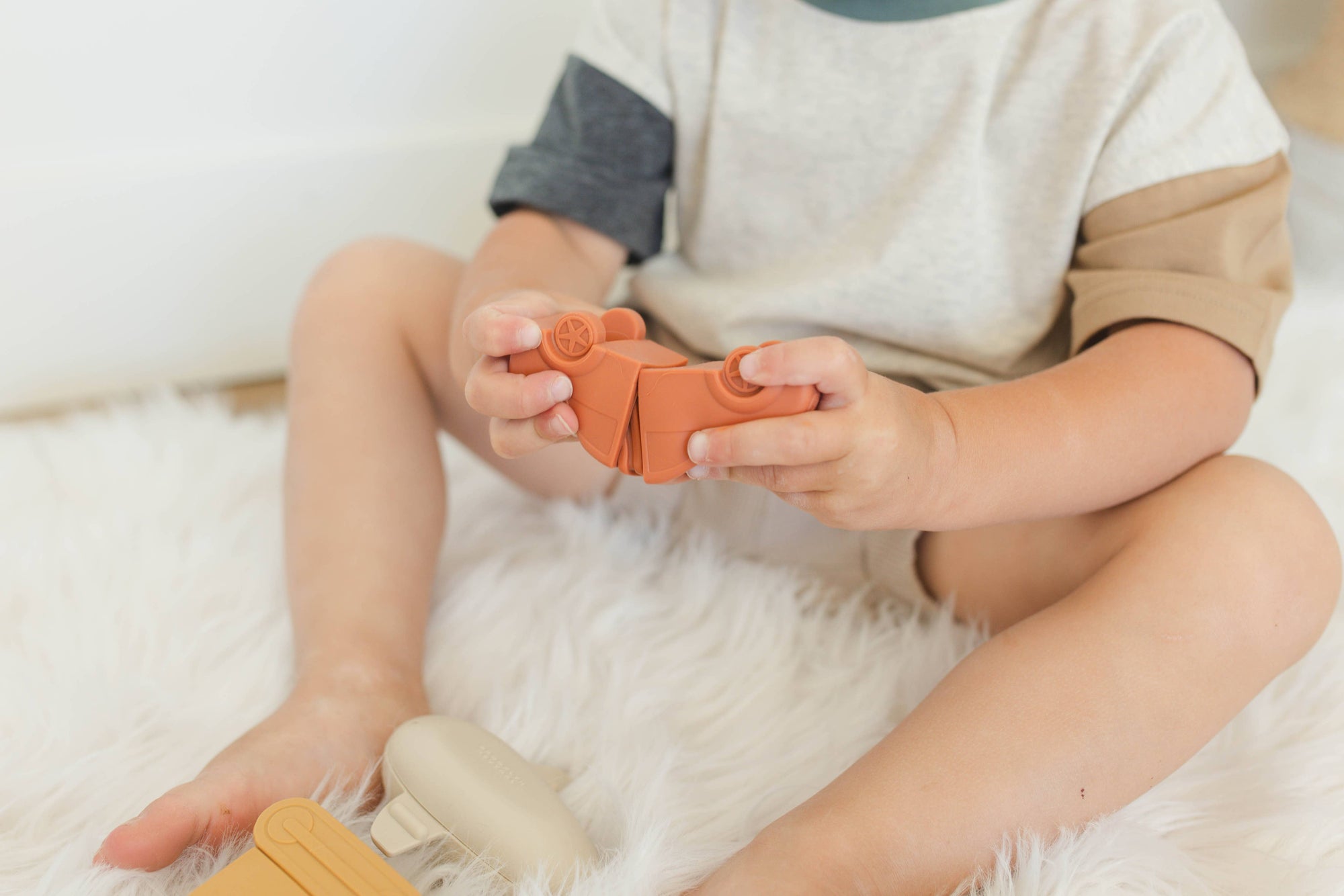 Brooklyn Neutral | Vehicle Bath Toy Set