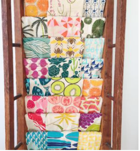 Noon Designs | Fish Tribe Tea Towel
