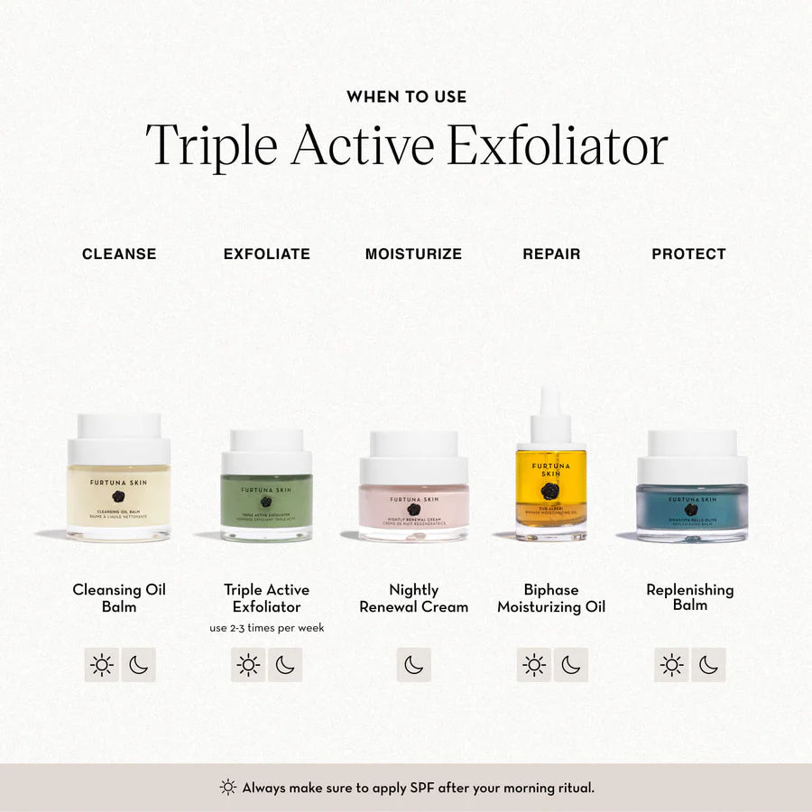 Furtuna Skin Triple Active Exfoliator - The Shop at Good Condition