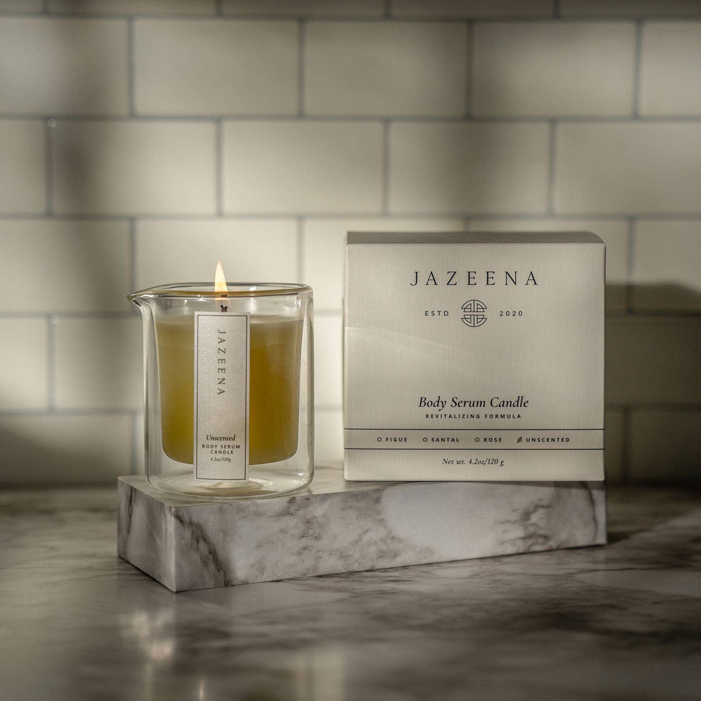 Jazeena Body Serum Candle - The Shop at Good Condition