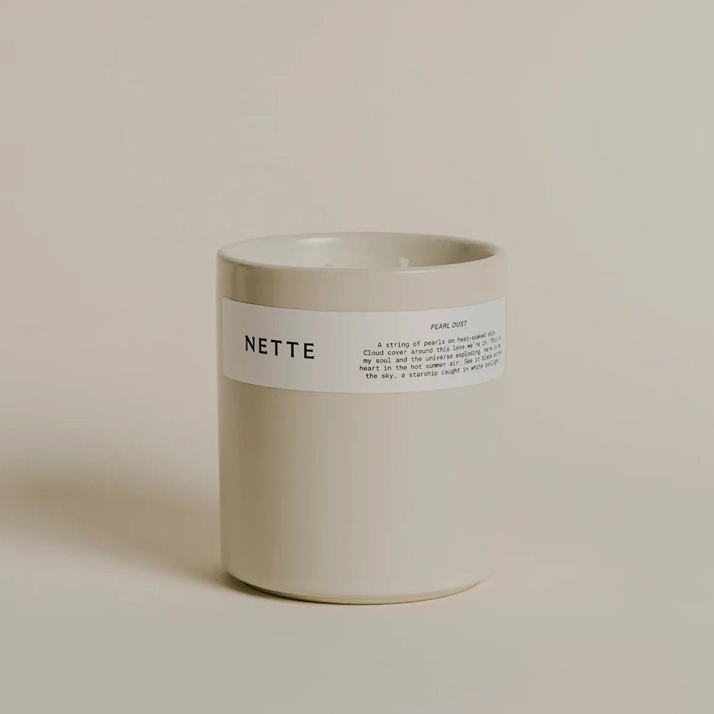 Nette NYC Candle - Pearl Dust - The Shop at Good Condition