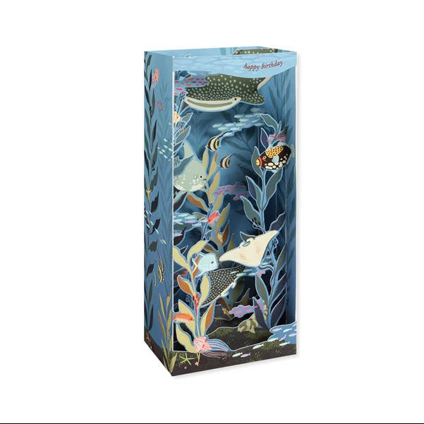 An ocean life greeting card