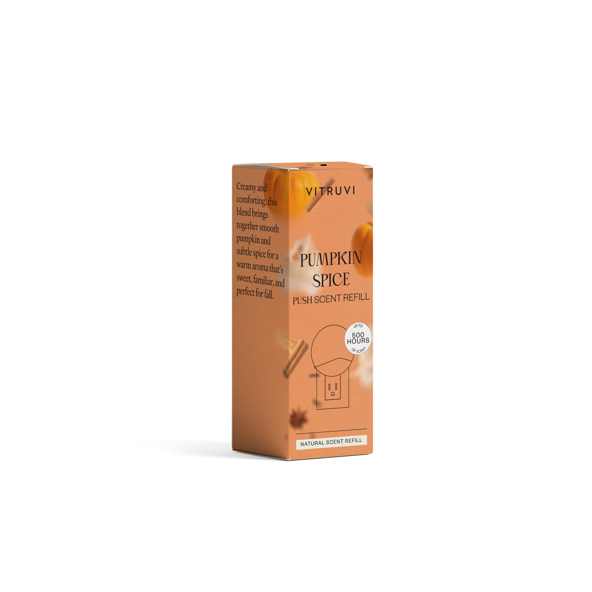 Vivruvi Pumpkin Spice product packaging on a white background