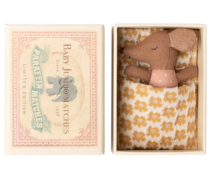 Maileg | Sleepy Wakey Baby Mouse - Rose