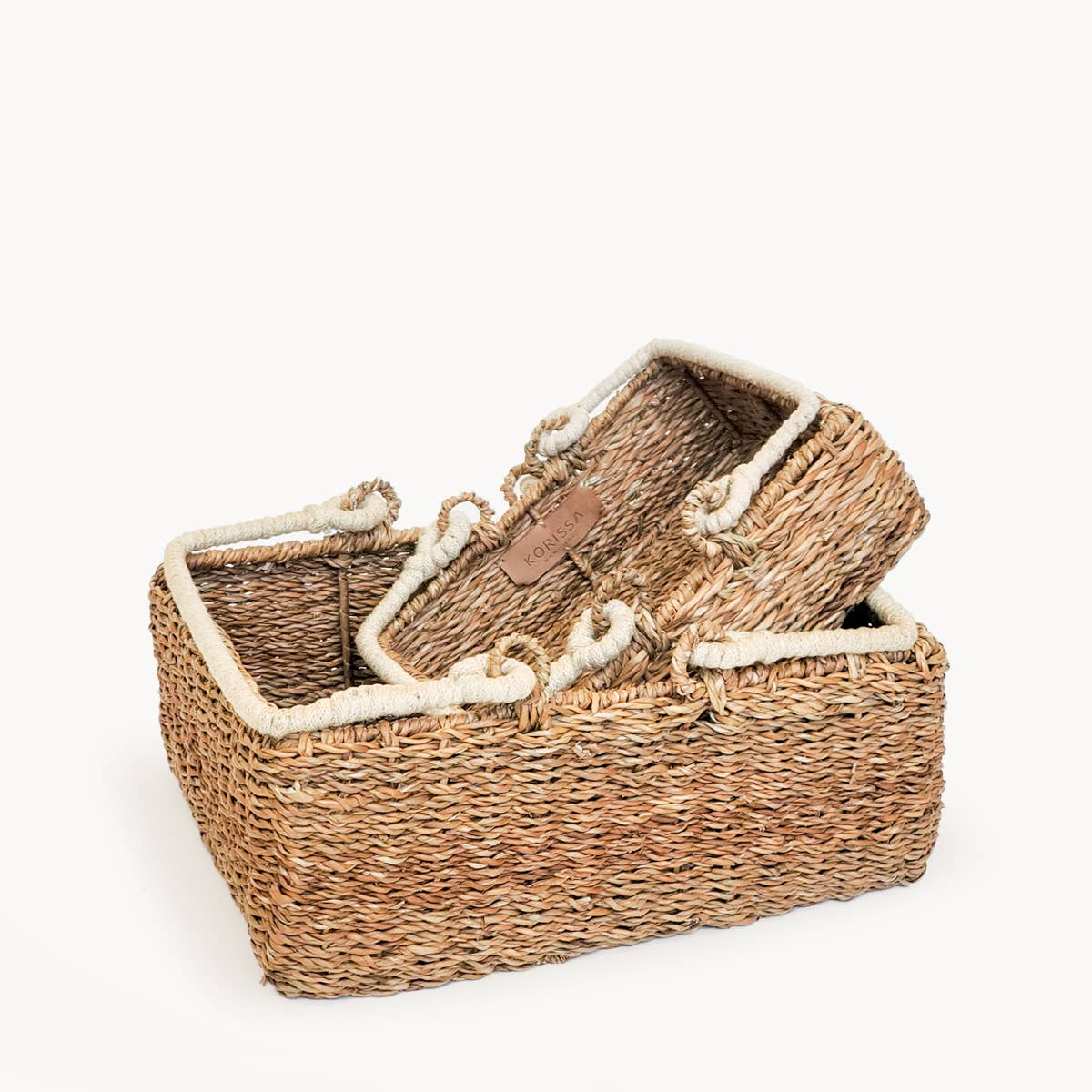 Savar Handwoven Wicker Storage Basket - The Shop at Good Condition