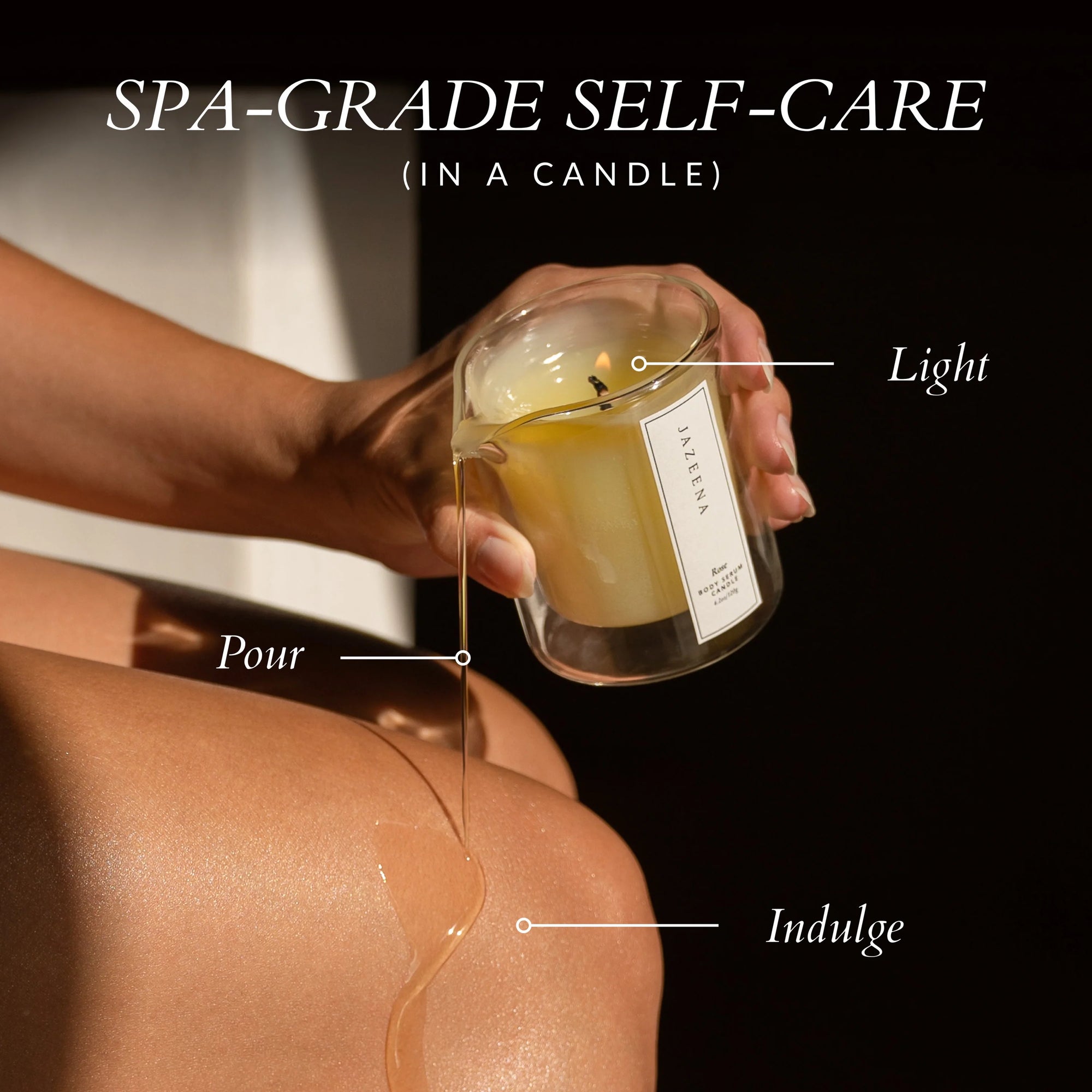 Jazeena | Body Serum Candle