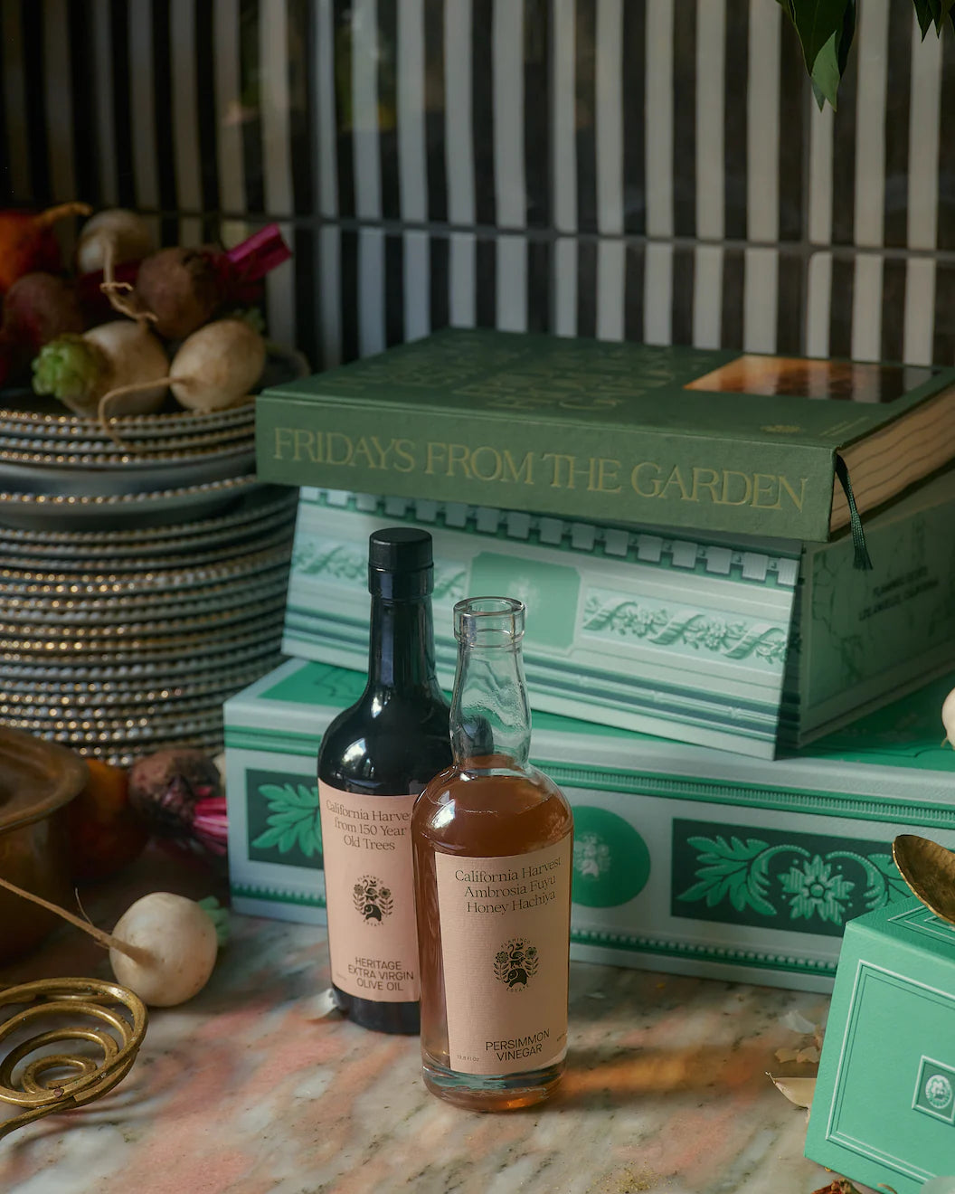 Flamingo Estate | Olive Oil and Fuyu Persimmon Vinegar Duo