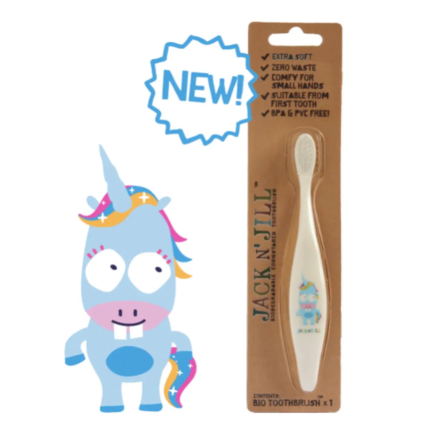 Jack n' Jill | Unicorn Toothbrush