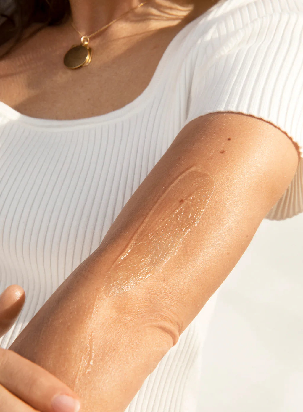 Supergoop! Unseen Sunscreen Body tube on a white background